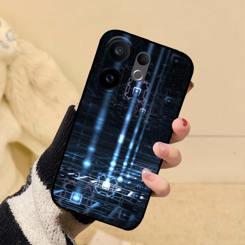 For VIVO S30 Pro Mini Phone Case Stylish Soft TPU Cover For Vivo X200 FE Shockproof Bumper Funda V2503 V2465A Lens Protection