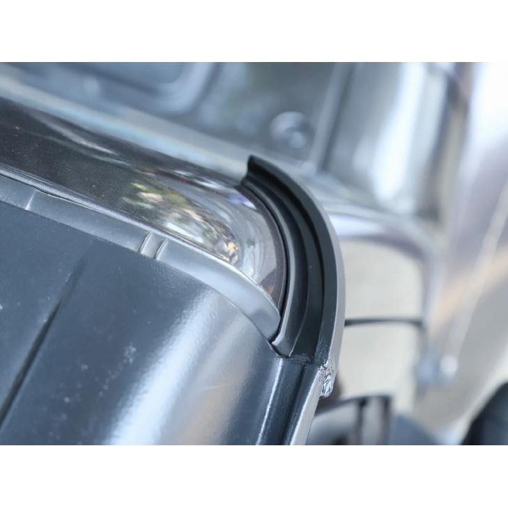 Top Roof Rain Gutter Extensions Rainwater Diversion Channel for Jeep Wrangler JL JLU Gladiator JT 2018-2023 Car Accessories