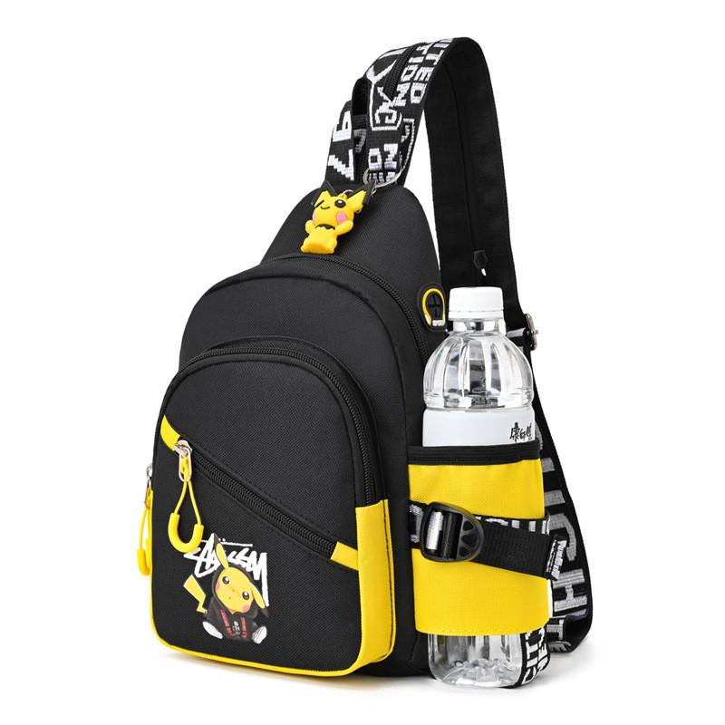 Children's Chest Bag Boys Korean Style Trendy Cartoon Crossbody Bag Fashionable