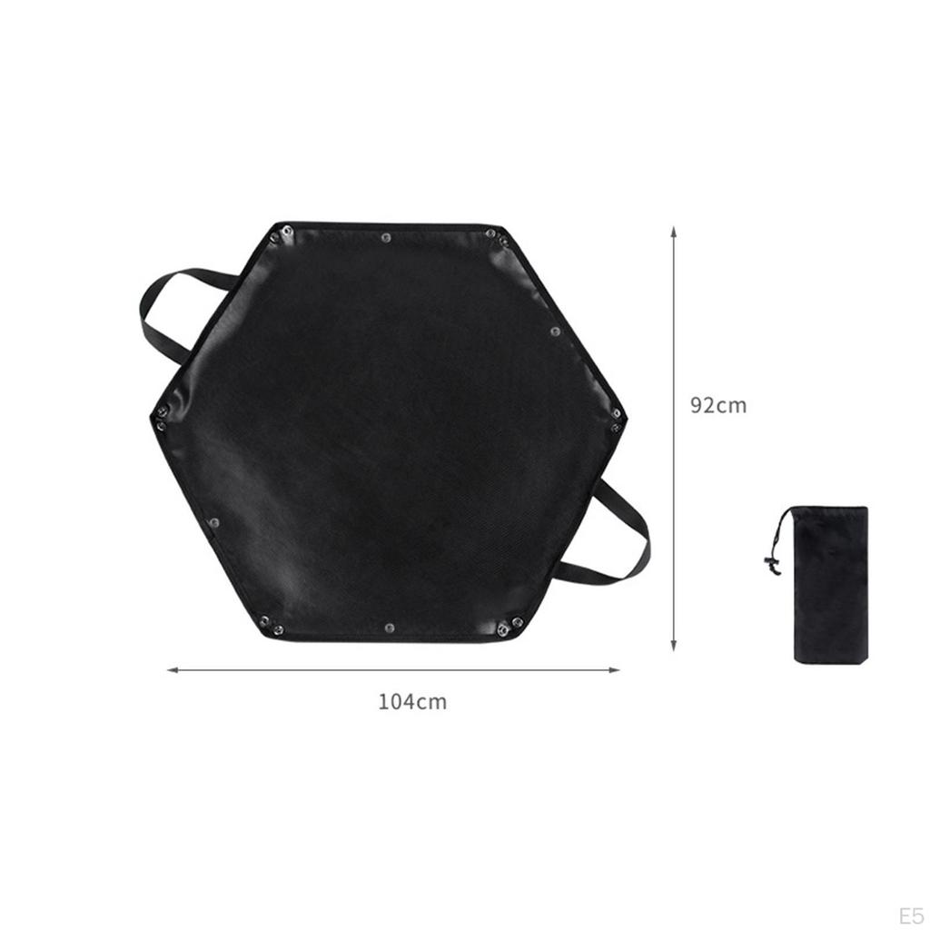 Camping Fireproof Mat Ember Blanket Pad for Backyard Outside Indoor