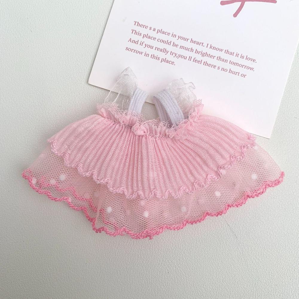 Cotton Princess Dress Plush Dolls Clothes for 15cm Cotton Doll/EXO Idol Dolls Clothes Decoration