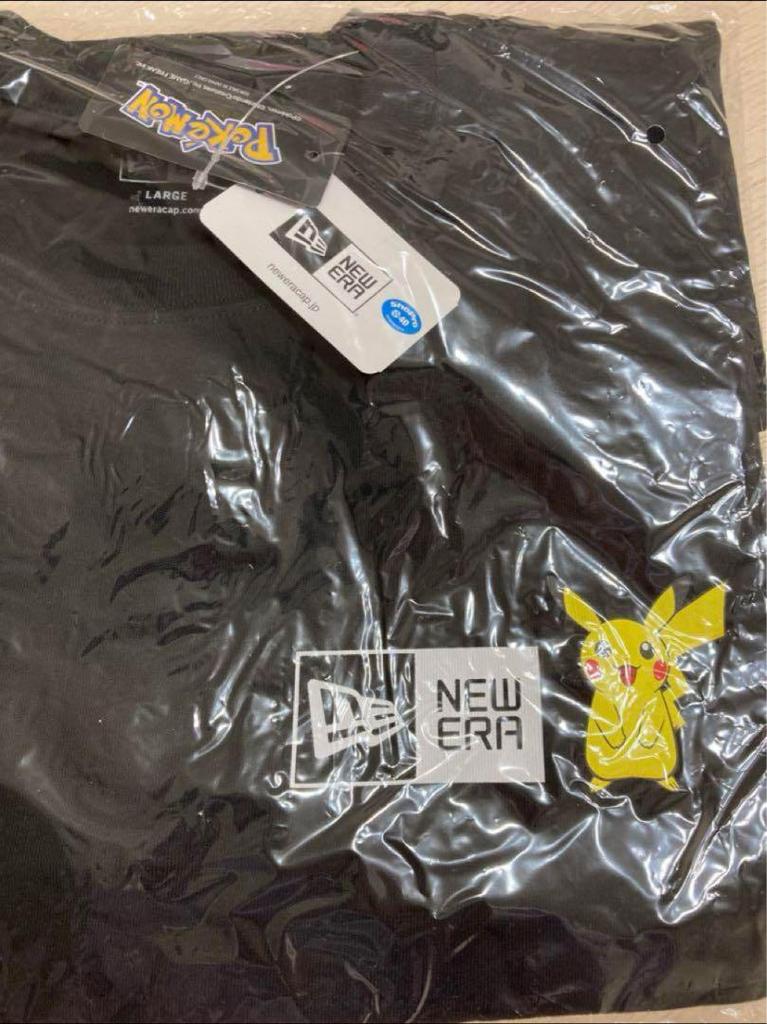 [USED] Pokemon T-shirt Eevee NEW ERA Size L