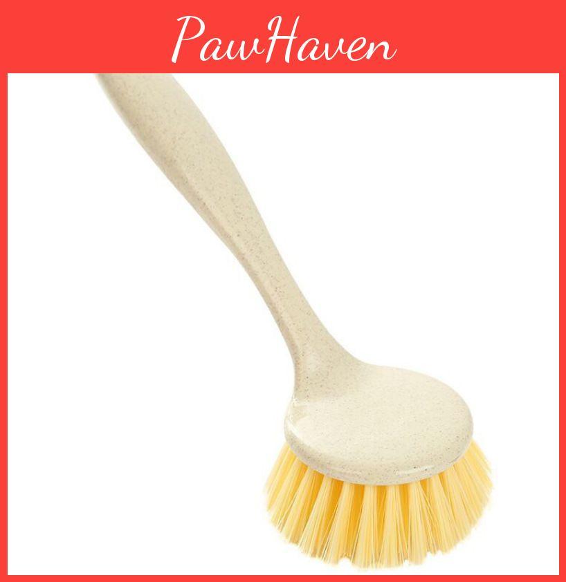 Versatile Long Handle Kitchen Cleaning Brush Perfect For Dish Washing And Pot Care