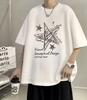 Summer Limited Edition Unisexs Oversized Tshirt Line Stars Printed Tshirt Suitable for Both Unisex and WoUnisex Moisture Wicking Shirts