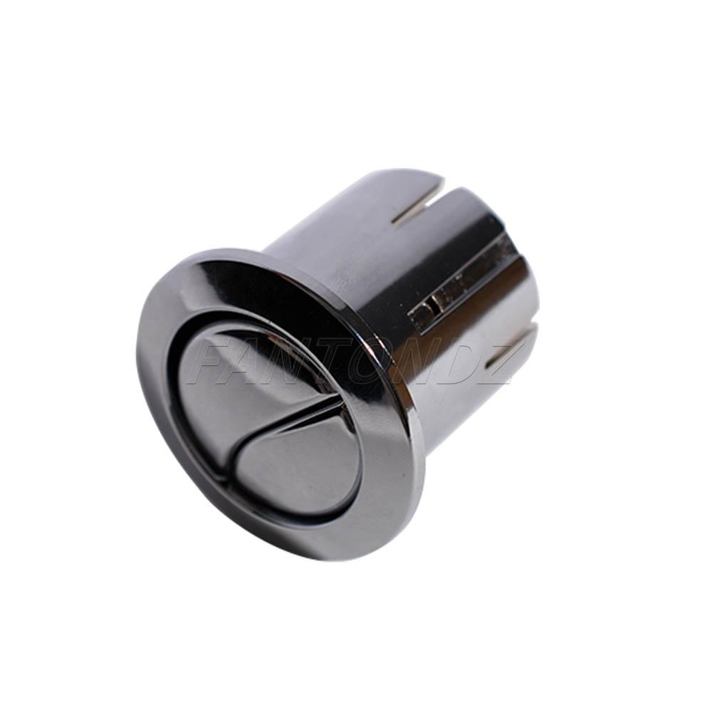 Per Roca D1D Pulsante Doppio Scarico e Aste Spingitori Lisce Corpo Corto AH0002100R Pulsante Cromato Doppio Scarico Vecchio Stile 822040001