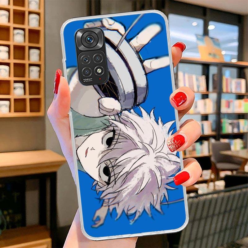 Killua Hunter X Cover Phone Case For Xiaomi Redmi Note 15 14 13 12 11 10 Pro Plus 14S 12S 11S 11T 11E 10S Soft Fundas Shell Redm