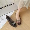 Scarpe da Donna in Gel Traforate con Strass a Forma di Farfalla Piatte Estive Antiscivolo Slip-On Sandali da Donna per Spiaggia Scarpe da Acqua