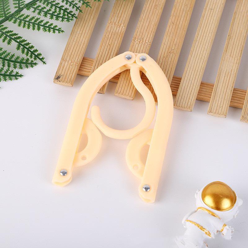 Portable Folding Clothes Drying Rack - Travel, Outdoor, Multifunctional, Foldable Hanger for Dormitory Use