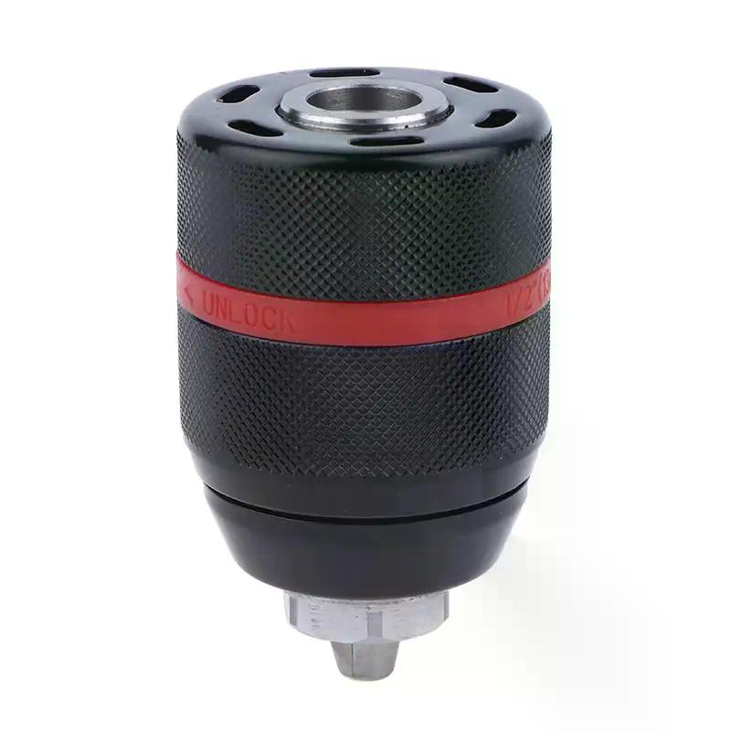 Exceptional 2025 Metal Drill Chuck, Keyless Design with 13mm Ratchet Self-lock, Suitable for 1/2-20UNF Threaded Tools
