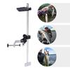 Suporte Portátil para Fish Finder, Suporte Universal para Fish Finder com Montagem de Mastro de Transdutor Rotativo Ajustável 360° para Barcos Canoas