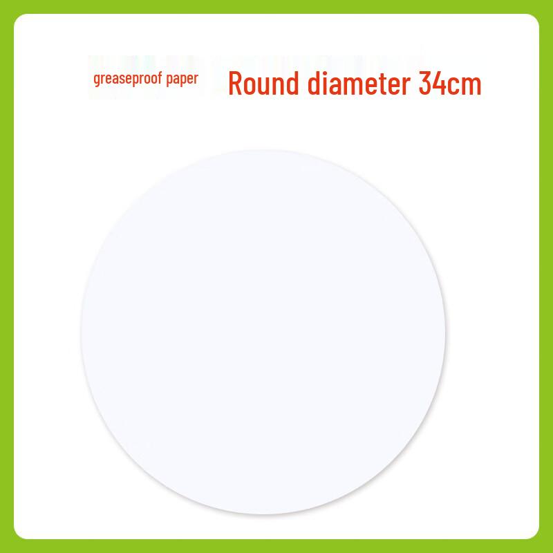 

ZISIZ Round Non-Stick Baking Parchment Paper