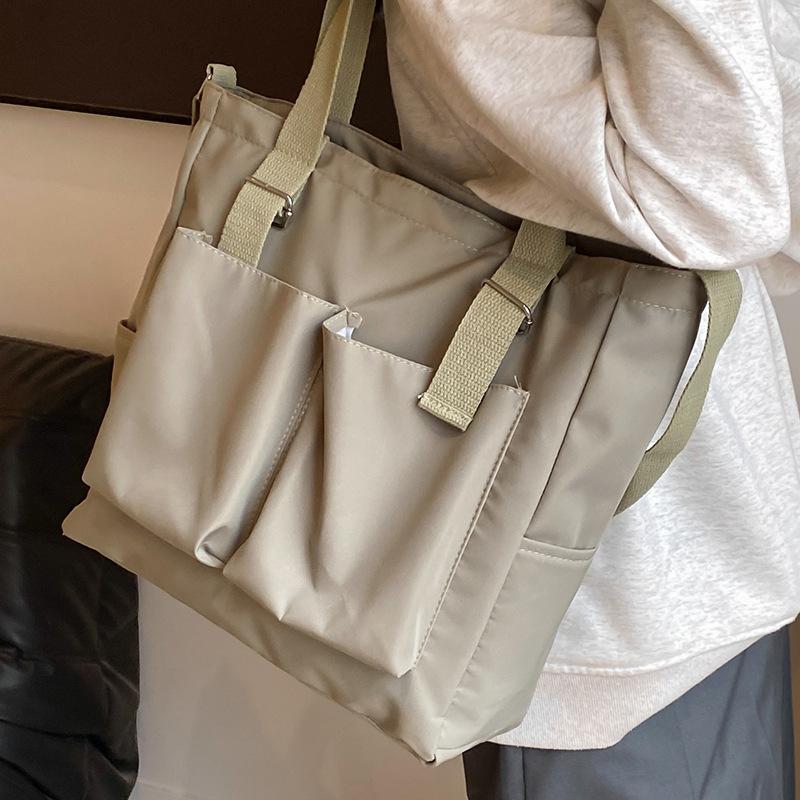 Uniwersalna torba dojazdowa o dużej pojemności, torba płócienna, nowa torba na ramię, torba typu crossbody