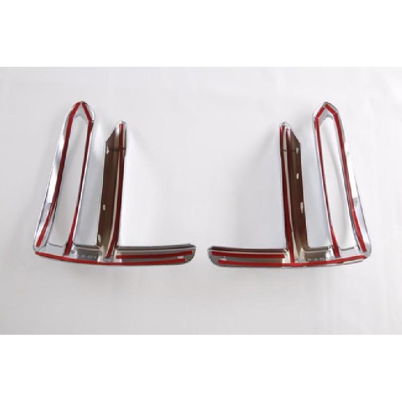ABS Chrome Front Fog Light Lamp Frame Cover Trim For - Kia Forte K3 2pcs