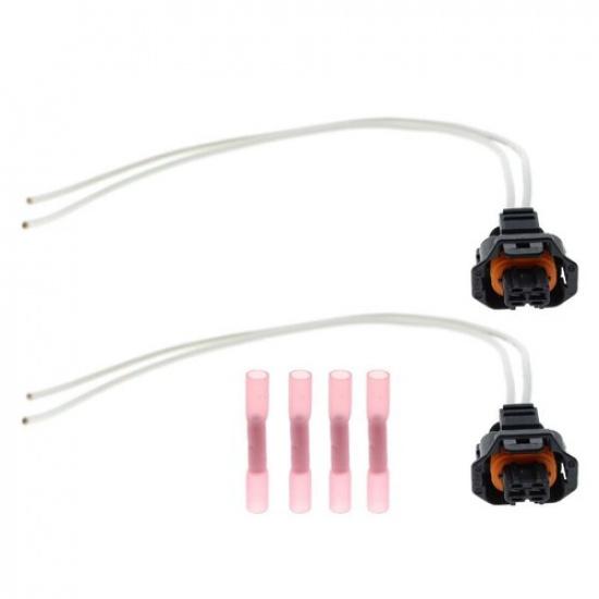 Für 6.6L DURAMAX LLY LBZ Kraftstoffinjektor Pigtail Stecker & Schrumpfschlauch 2 Stück
