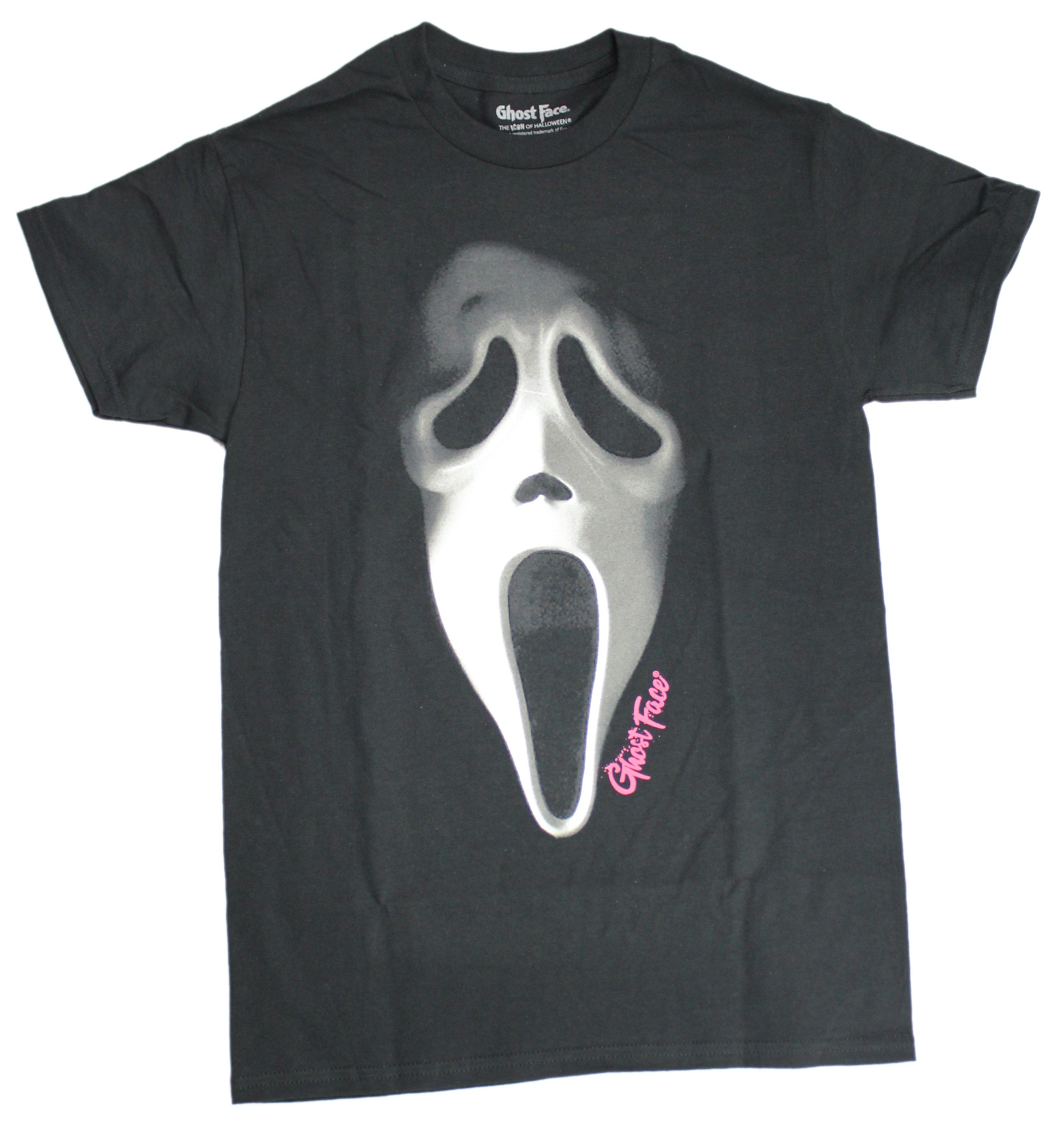 

Футболка унисекс с изображением большой маски Scream Ghostface