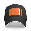 Luton Town Retro Home 1973 -74 Orange and White Black Bars Baseball Cap Kids Hat Dad Hat Hats Woman Men's