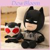 Dc Batman Plush Toy Soft Stuffed Doll Kids Fans Gift Black Red Anime Factory