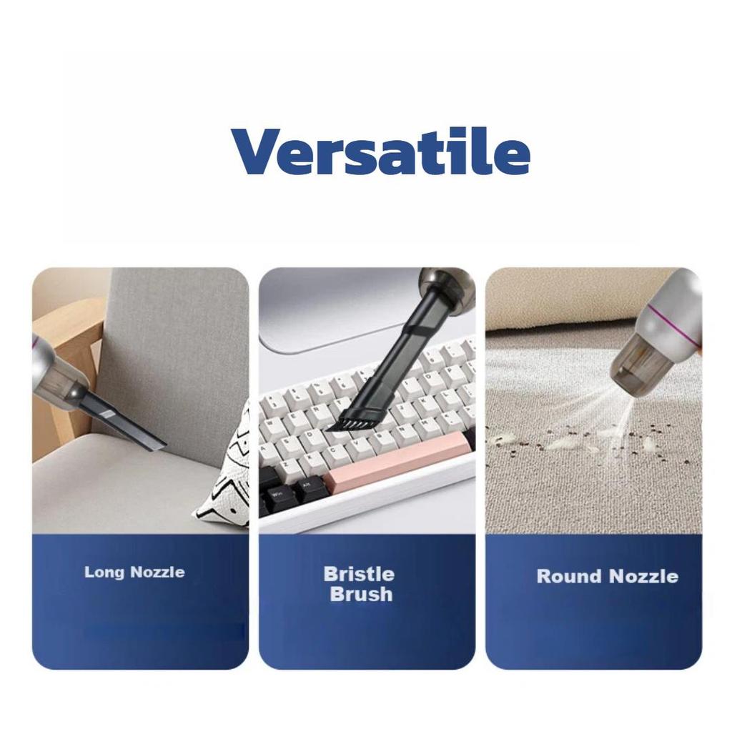 NVV Computer Vacuum Cleaner, Computer Dust Removal Keyboard Host Case Cleaning Blower, Desktop Cleaning Kit, USB Charging