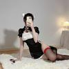 Sex Underwear Retro Satin Side Open Cheongsam Uniform Sexy Classical Beauty Suit Bed Fast Tapping Suit