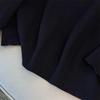 Plus Size V-Neck Loose Fit Long-Sleeve Knitted Sweater, Mid-Length, Slimming Design 200/300/350 Jin - Style 8097