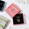 Handheld Jewelry Box Paper Pull-Out Drawer Jewelry Case Travel Portable Ring Earrings Necklace Gifts Packageing Storage Boxes
