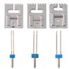 3Pcs Twin Needle Stretch Machine Needle and Presser Foot Replacement Set for Most Household Sewing Machine