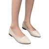 Women's Casual Pointed Toe Flat Shoes Slip On Comfortable Lightweight Soft Insole Flexible Outsole Durable Construction