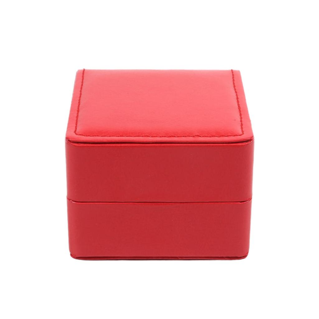 Single Watch Box With Pillow PU Wristwatch Display Case Organizer For Men Women Watch Jewelry Bracket Storage Gift Box