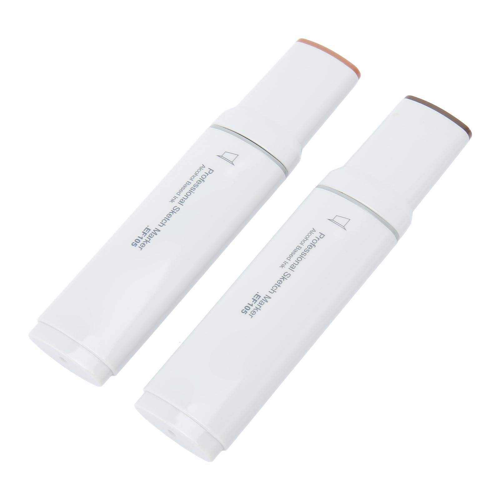 

2 шт. Гигантские Маркеры Профессиональные Быстросохнущие Равномерное Впитывание Чернил Спиртовые Большие Маркеры с Широким Наконечником для Рисования