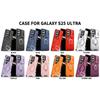 Armor Case For Samsung Galaxy S26FE S26 Plus S25 Edge S24 FE S23 + S22 S21 Ultra 5G Slide Camera Lens Protector Shockproof Cover