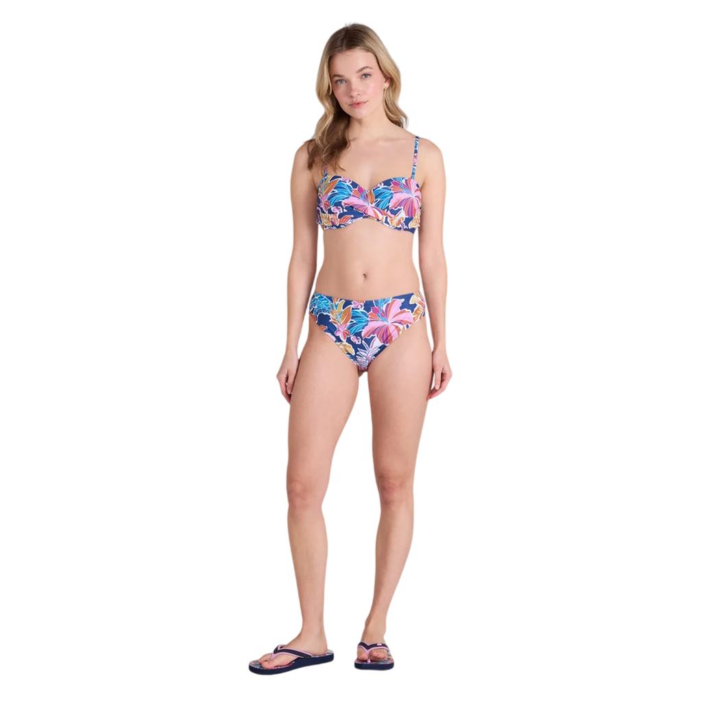 Animal Womens/Ladies Docks Flowers Bandeau Bikini Top