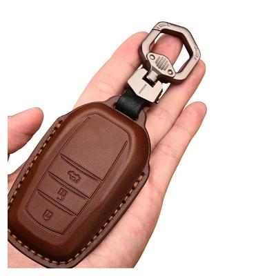 Toyota New Harrier 80 Series Key Case, Key Holder, Key Cover, Genuine Leather, Land