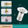 OEING Press-Type Washbasin Drain Plug & Strainer