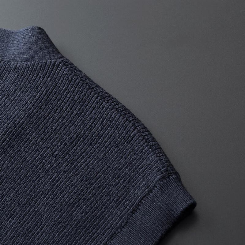 Herren Plus Size Strickweste mit V-Ausschnitt Cardigan