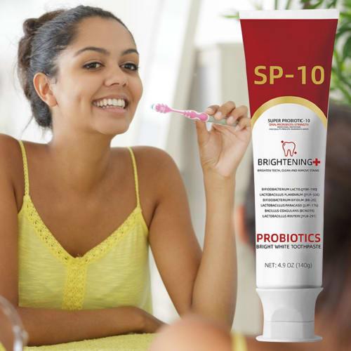 Breathe - Fresh Toothpaste - Probiotic Teeth Cleaning Gel | Whitening Gel Against Bad Breath | Dental Treatment for Fresh Breath, Healthy Teeth, and P