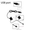 5M Car Environment El Wire LED USB Flexible Neon Interior Lights Car Decorative Accessories Dome Lights 6