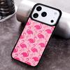 Flamingo Phone Case for iPhone 17 16 15 Pro Max Air 14 13 12 11 Plus Shockproof Cover