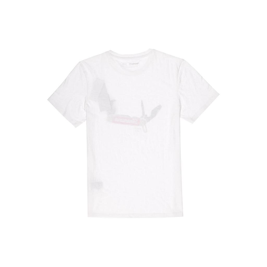 Timberland Letter Pattern Printed Breathable Dry Round Neck Short Sleeve T-Shirt Men Tops White A22JJ-100