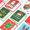 24 Stück/Los Weihnachts-Grußkarte Kinder Mini Segensumschlag Neujahr Postkarte Geschenkkarte Weihnachtsfeier Festivalprodukte