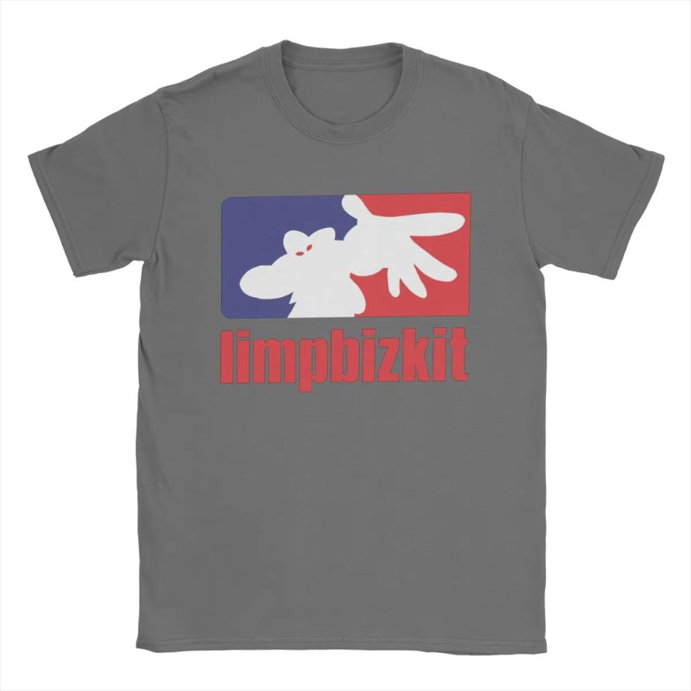 Neuer heißer Verkauf Lustiges bedrucktes Limp Bizkit T-Shirt Männer Frauen Rundhals Baumwoll-T-Shirt Männlich Kurzarm T-Shirts Übergröße Kleidung