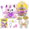 Plüschtier Rainbocorns Fairycorn Princess Überraschungsspielzeug - 7 Schichten voller Überraschungen mit Zubehör, Sammelgeschenk für Mädchen