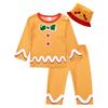 Baby Christmas Elf Costume Green Clothing Set Toddler Boys Girls Tops Pants Hat Xmas New Year Party Fancy Dress Clothes Outfits