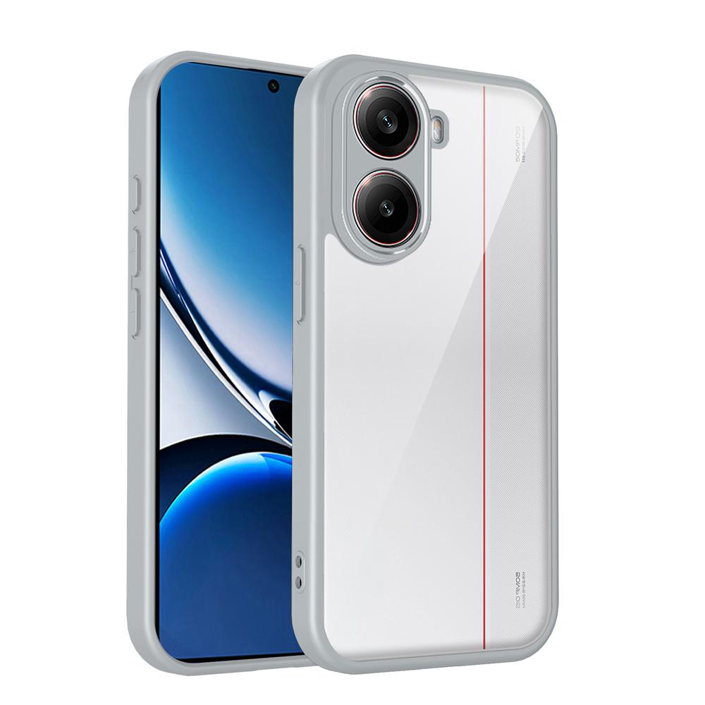 KEYSION Transparent Case for Xiaomi POCO X8 Pro Max Soft Silicone+PC HD Clear Simple Shockproof Phone Back Cover for POCO X8 Pro