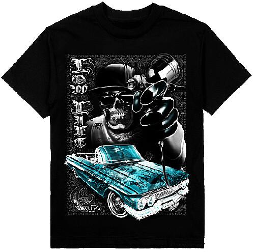 Low Rider Impala Air Brushing T-Shirt Print On Shaka Wear Heavyweight Tee Unisex T-Shirt XXXL