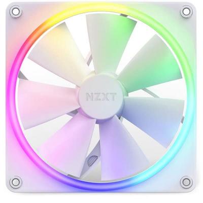 NZXT 2893 RGB Luminous Fan Case Fan Airflow Fan White RF-R14SF-W1 [140mm]