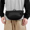 Men's Anti-theft Waist Pack Large Capacity Multi-layer Chest Bag Water Resistant Sling Shoulder Fanny Pouch for Travel Business