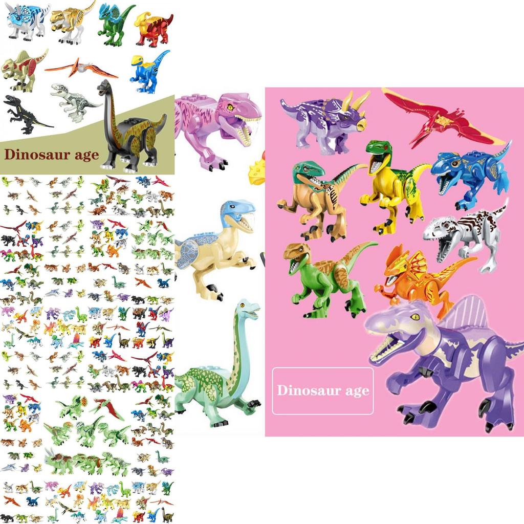 Pcs Jurassic Dinosaurs Building Blocks With Intricately Detailed Tyrannosaurus Rex Figures**