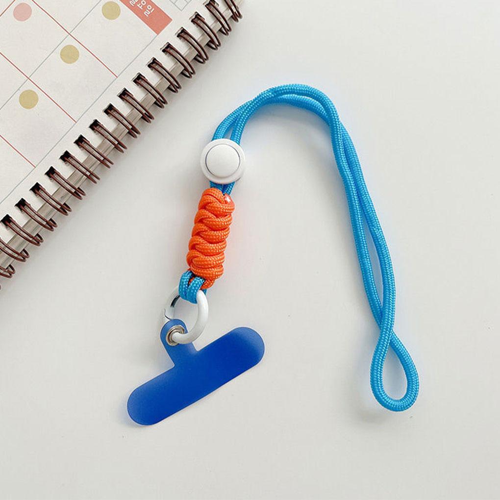 Mobile Phone Lanyard Adjustable Reusable Neck Hanging Rope with Hook Microfiber Safety Straps Accessory Picnic Running Type 9