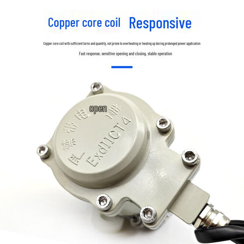 JPHZNB Explosion-Proof Stainless Steel Solenoid Control Valve