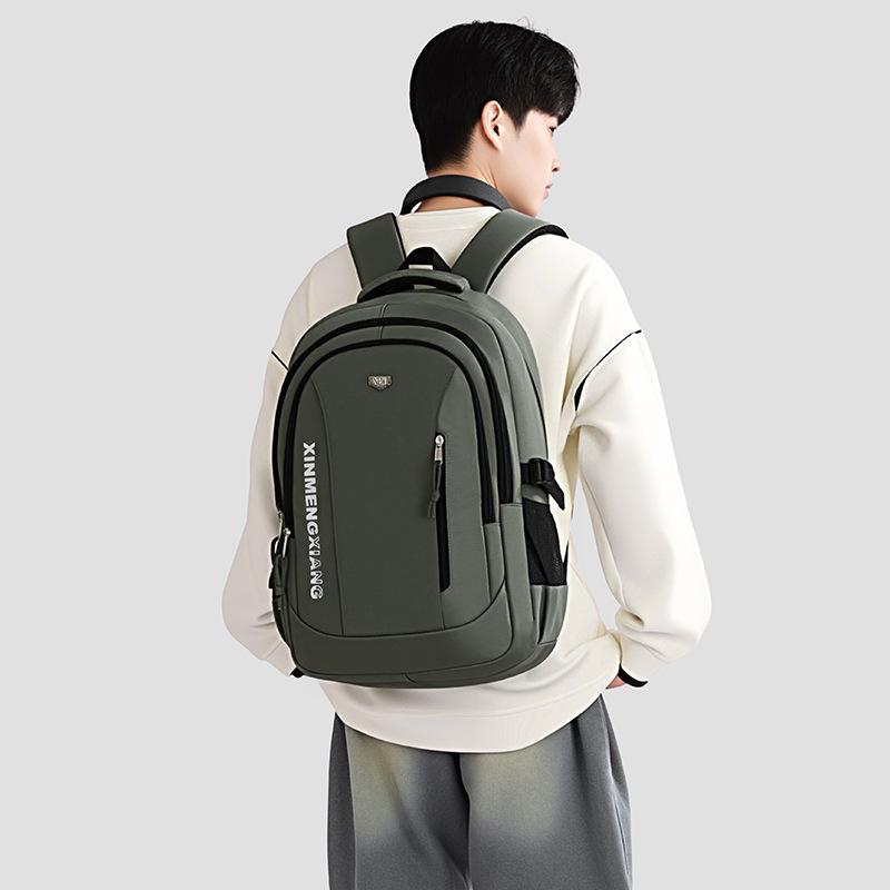 Schoolbag New Backpack Oxford Cloth Waterproof Men's Business Computer Travel Bag Fashion Backpack Korean Edition Student